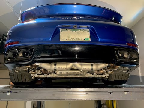 Soul Performance Porsche 991 Turbo X-Pipe Exhaust