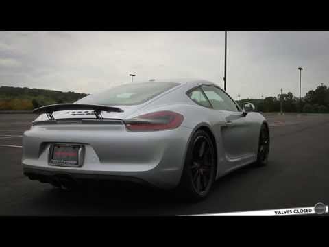 Fabspeed Porsche 981 Boxster/Cayman TrackTec Valved Bypass Exhaust System