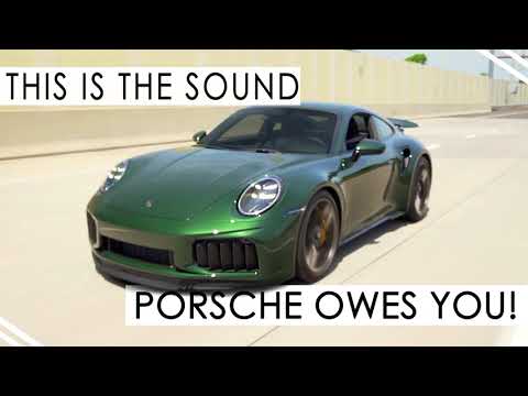 Fabspeed Porsche 992.2 Turbo S Sport Cat Megaphone X-Pipe