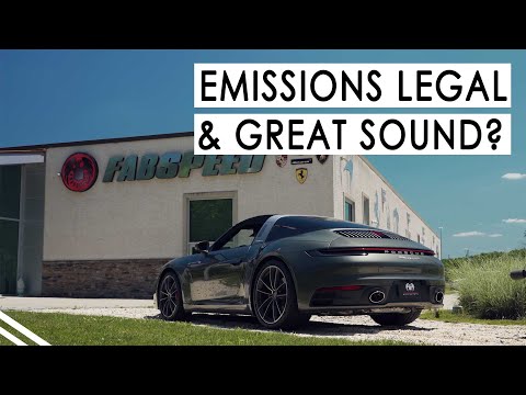 Fabspeed Porsche 992 Carrera Cat-Back Valved Maxflo Exhaust System (2019+)