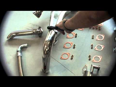 Fabspeed Porsche C2 Turbo, 964 Turbo 965 Sport Headers with Heat (1990-1994)