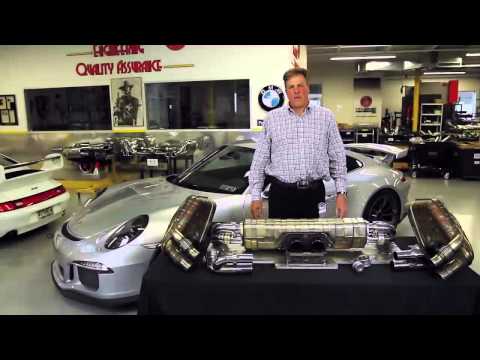 Fabspeed Porsche 991 GT3 / GT3 RS Side Muffler Bypass Pipes (2014-2016)