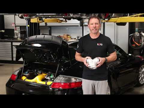 IPD 996 Carrera S 3.6L/Base 3.4L Competition 82mm IPD Plenum ('00-'04), with reducer hose for aftermarket intakes