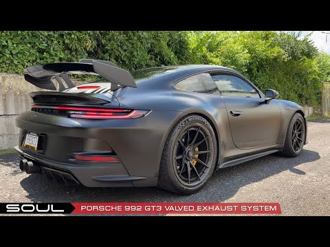 Soul Performance Porsche 992.2 GT3 Valved Exhaust System