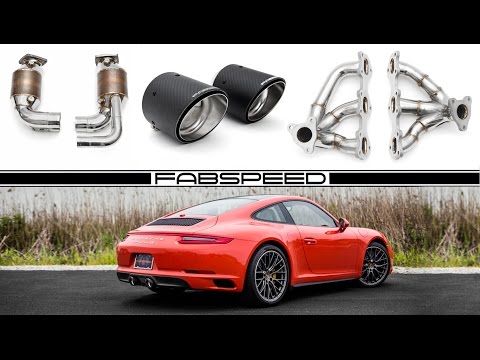 Fabspeed Porsche 991.2 Carrera Deluxe Dual Style Tips (for PSE) (2017-2019)