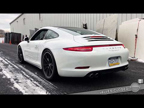 Soul Performance Porsche 991.1 Base with PSE / S / GTS Carrera Valved Performance Exhaust System