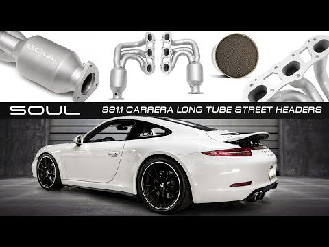 Soul Performance Porsche 991.1 Carrera Long Tube Street Headers