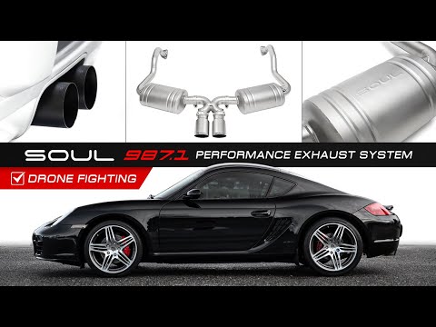 Soul Performance Porsche 987.1 Boxster / Cayman Performance Exhaust System