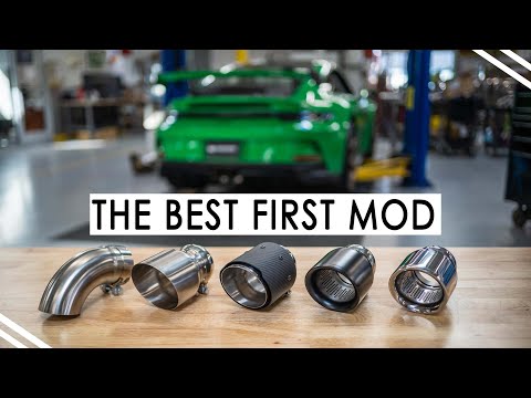 Fabspeed Porsche 991.2 Speedster Deluxe Dual Style Tips (2019-2020)