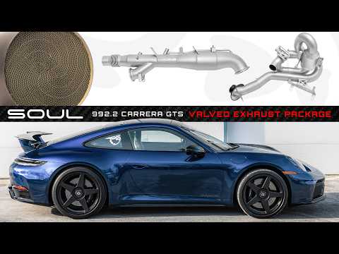 Soul Performance Porsche 992.2 Carrera GTS Valved Exhaust Package