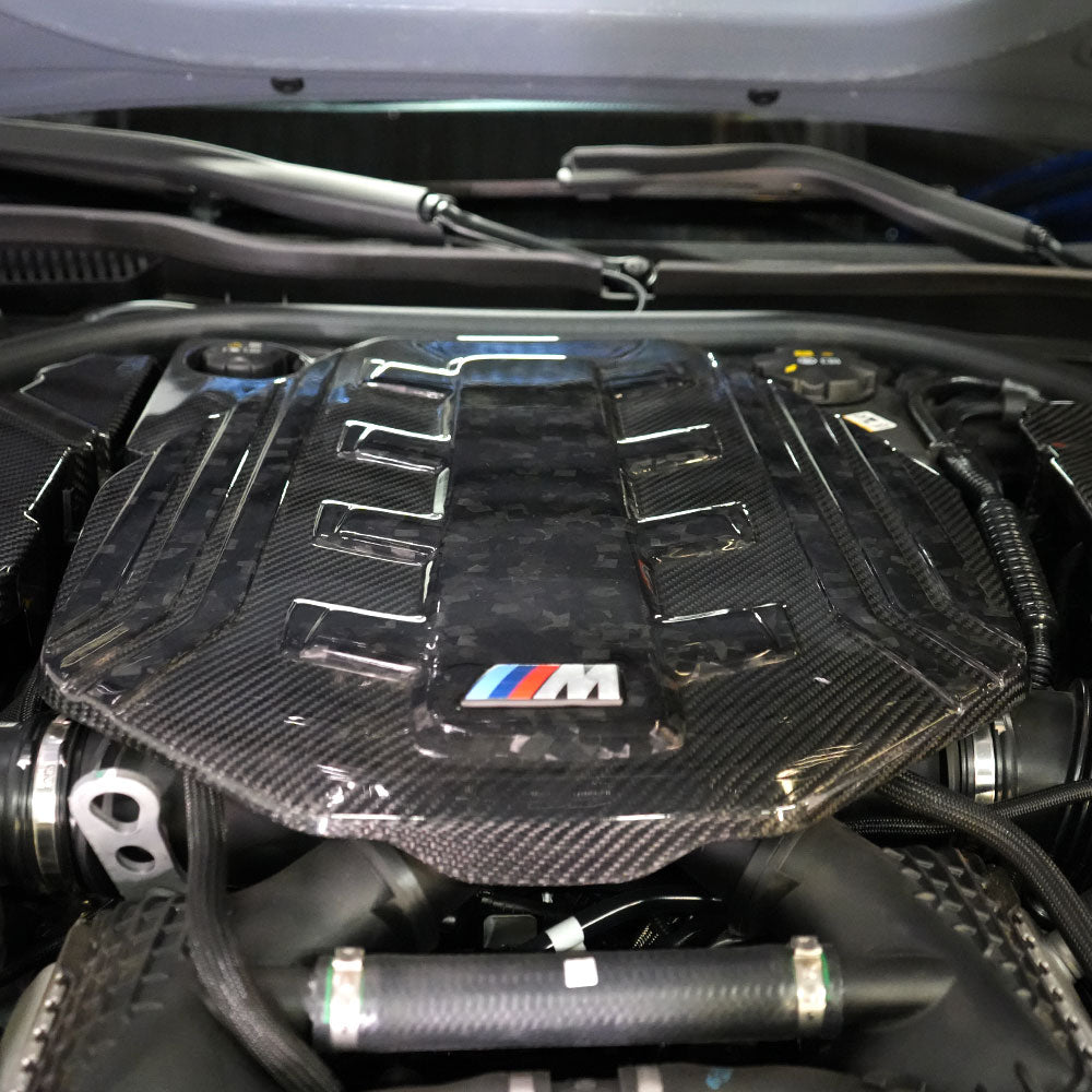 CarBahn Carbon Fiber Engine Cover | BMW G9X M5