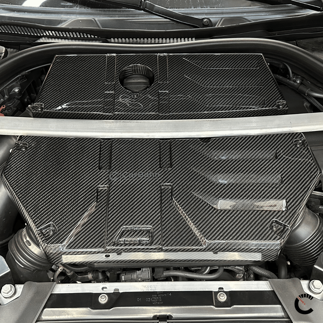 CarBahn Carbon Fiber Engine Cover | BMW F9X X3M/X4M