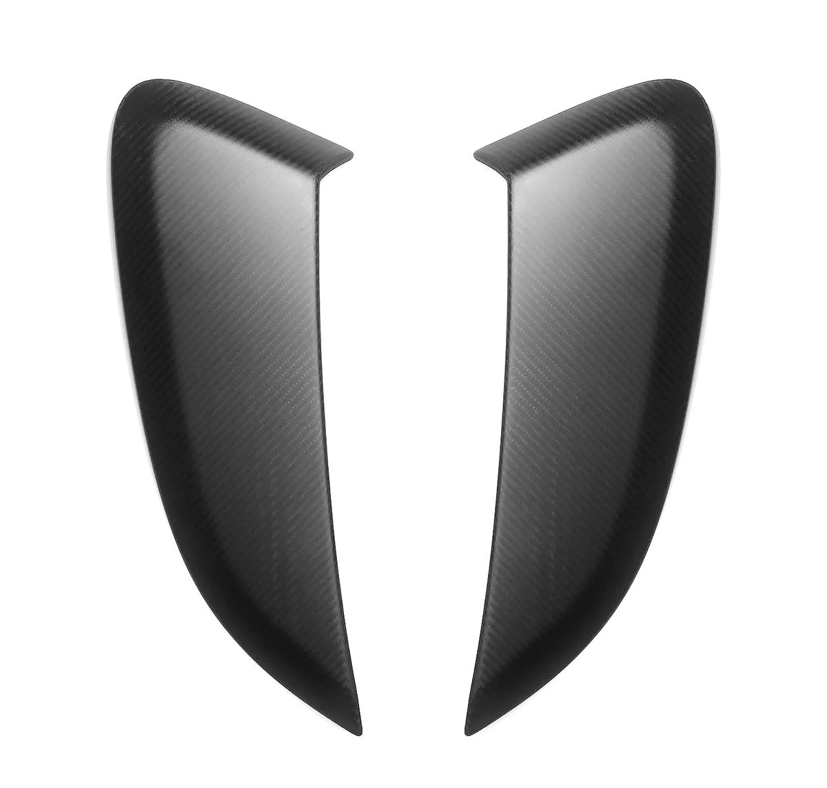 SilverRocket Dry Carbon Fiber Rear Side Air Intake Covers | Porsche GT4/GT4 RS
