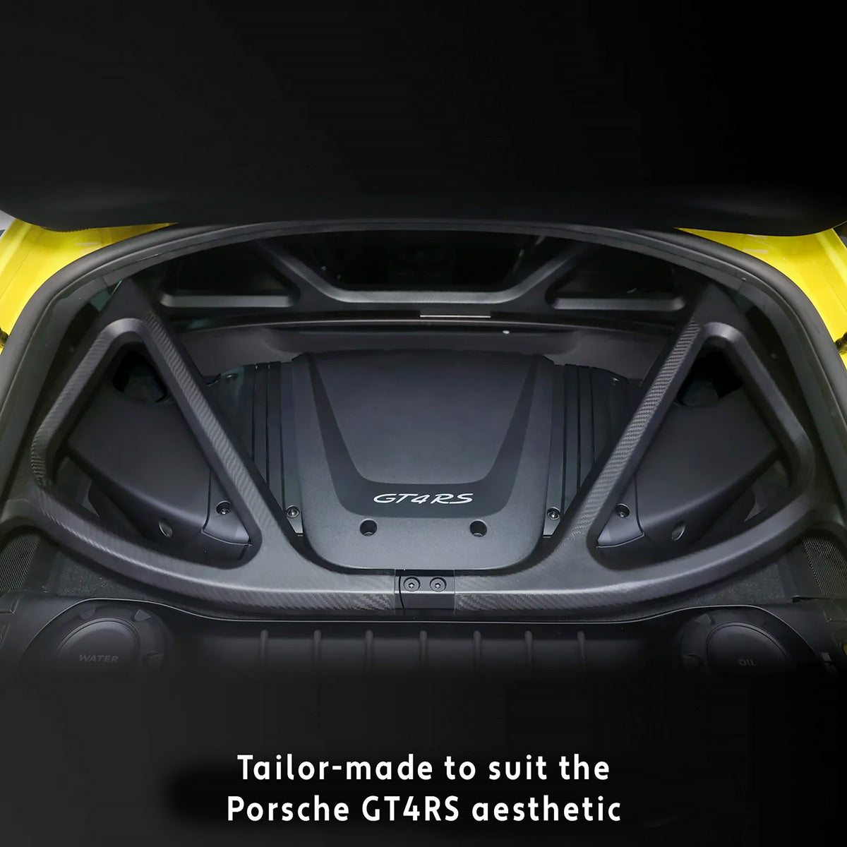SilverRocket Dry Carbon Fiber Roll Bar for Porsche Cayman 718 & 981 | FIA Certified