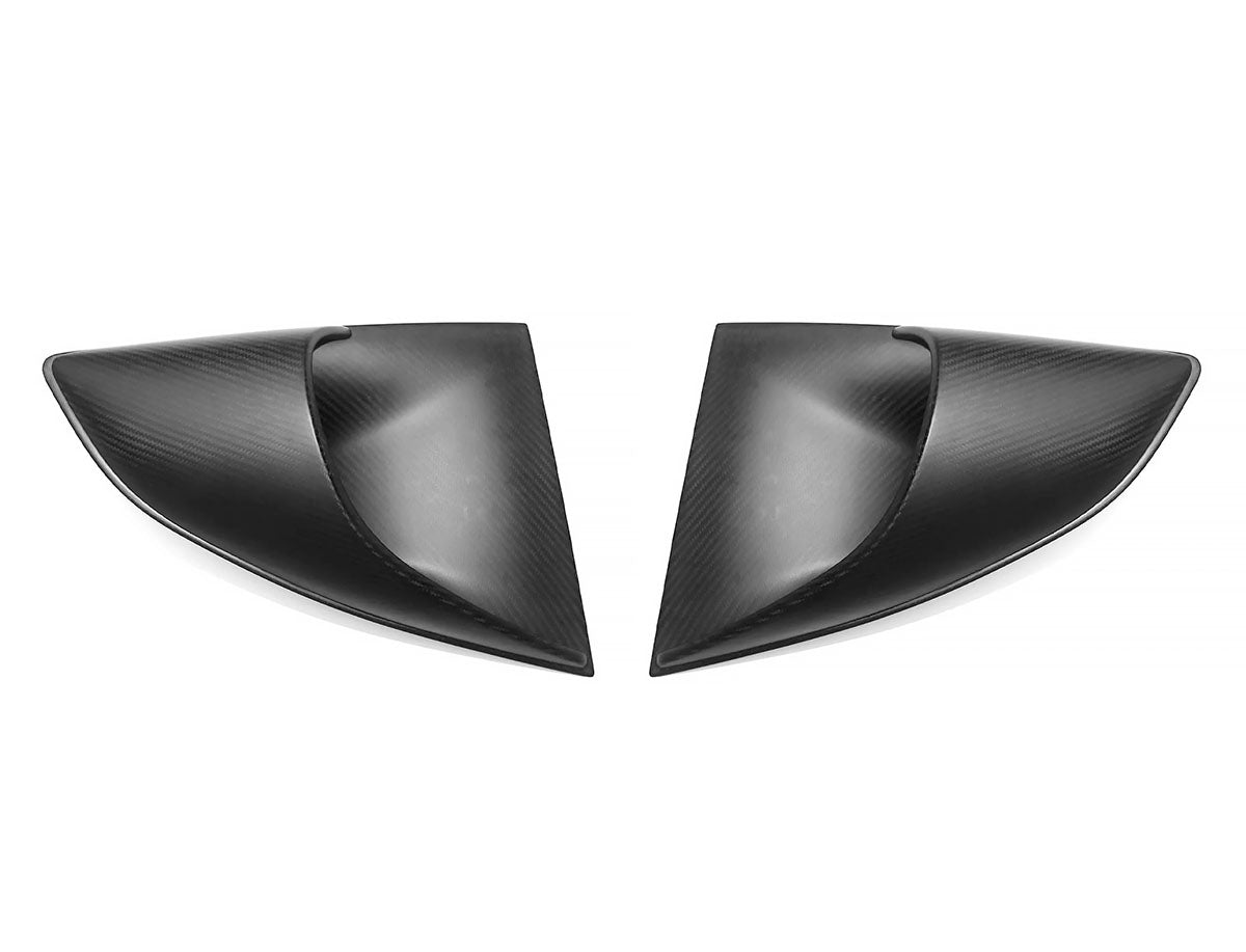SilverRocket Dry Carbon Fiber High-Flow Intake Scoops Porsche 718 GT4/RS/Clubsport