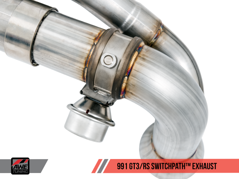 AWE Tuning Porsche 991 GT3 / RS SwitchPath Conversion Kit (Requires AWE Tuning Center Muffler) 3825-11014