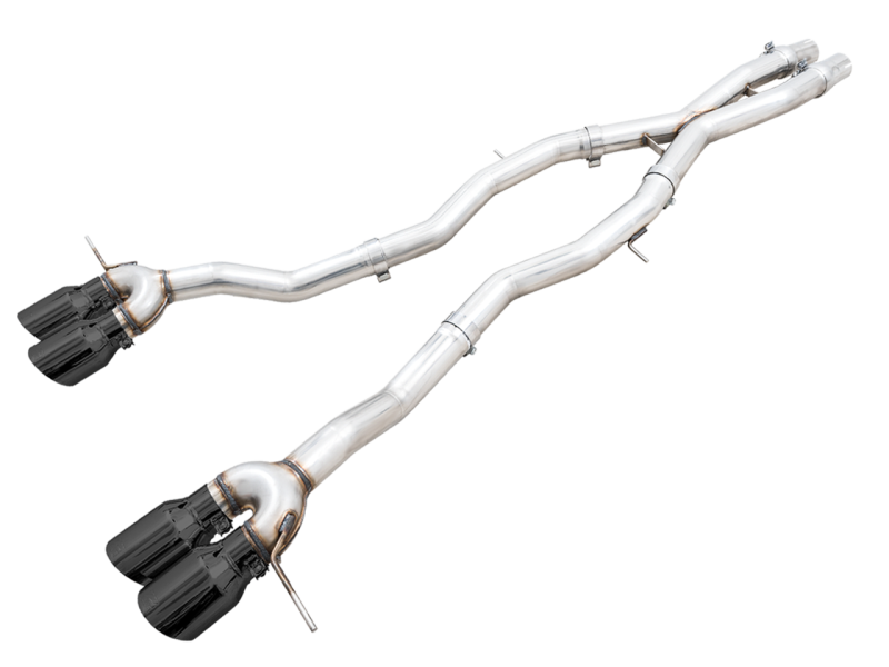 AWE Track Edition Catback Exhaust for BMW G8X M3/M4 - Diamond Black Tips 3020-42482