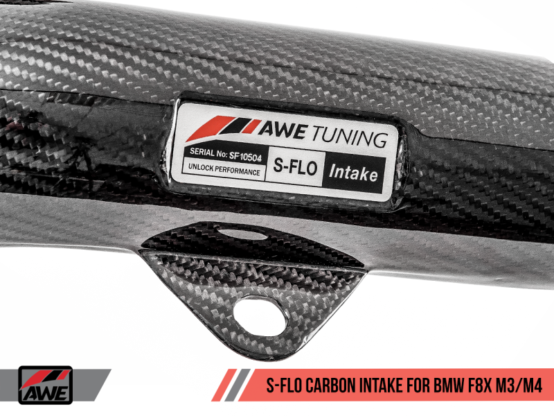 AWE Tuning BMW F8x M3/M4 S-FLO Carbon Intake 2660-13038