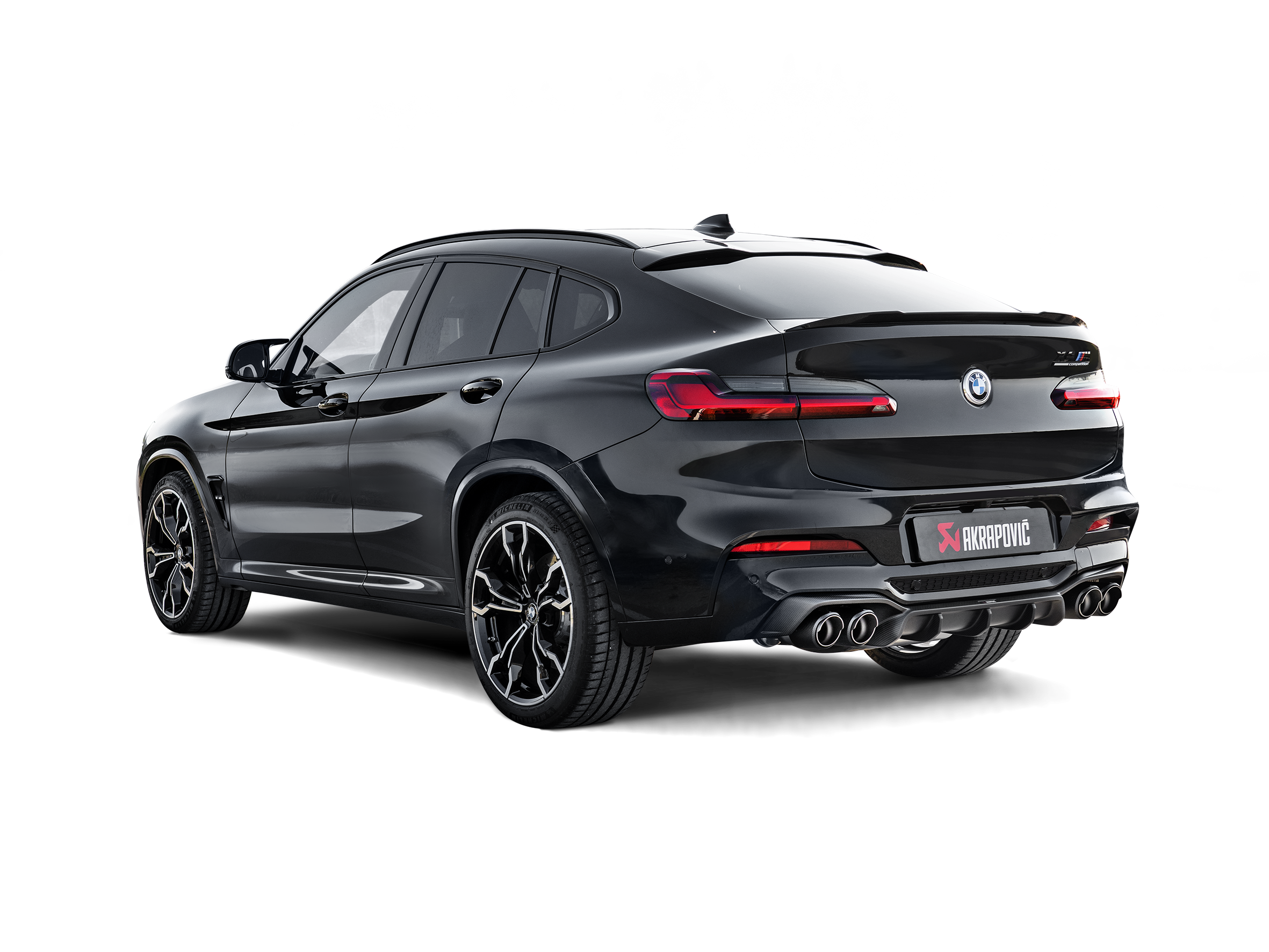 Akrapovic 2022+ BMW X4 M / X4 M Competition (F98) Slip-On Line (Titanium) (Req. Tips)
