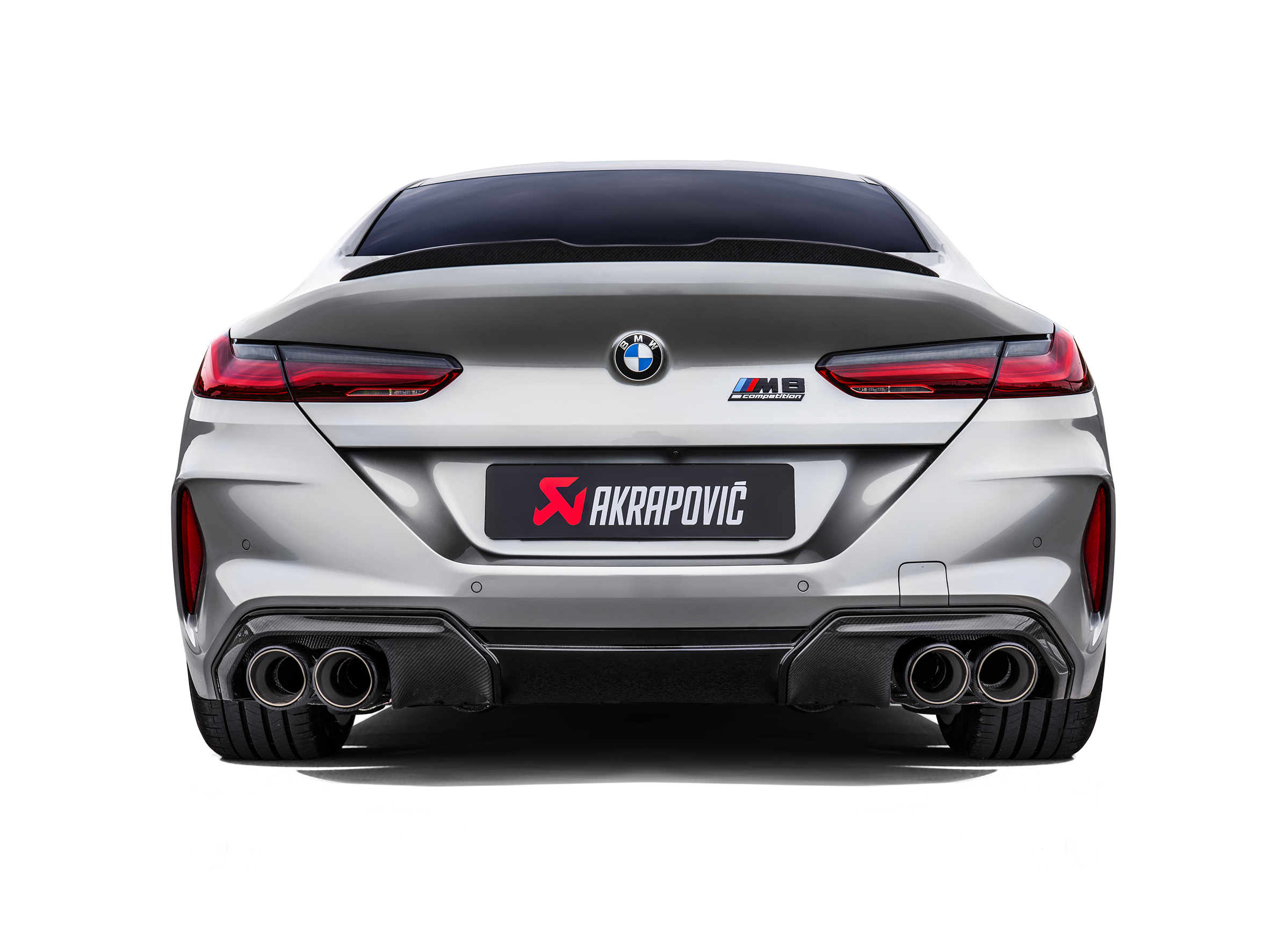 Akrapovic 2021 BMW M8/M8 Competition (F93) Evolution Line Cat Back (Titanium) w/Carbon Tips