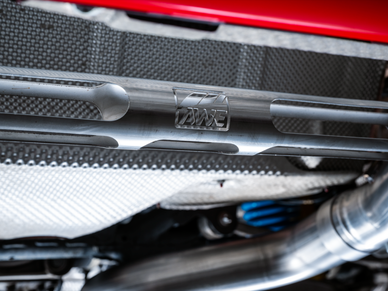 AWE Tuning BMW F8X M3/M4 Track Edition Catback Exhaust - Chrome Silver Tips 3020-42082