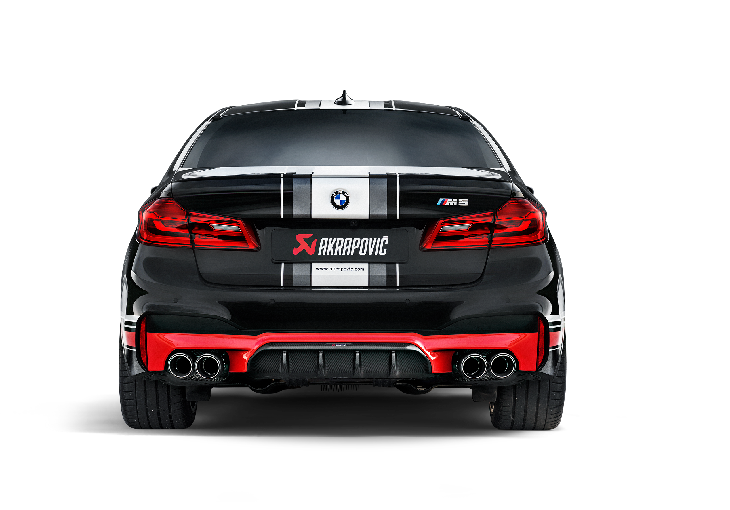 Akrapovic 18+ BMW M5 (F90) Evolution Line Cat Back (Titanium) (Req. Tips)