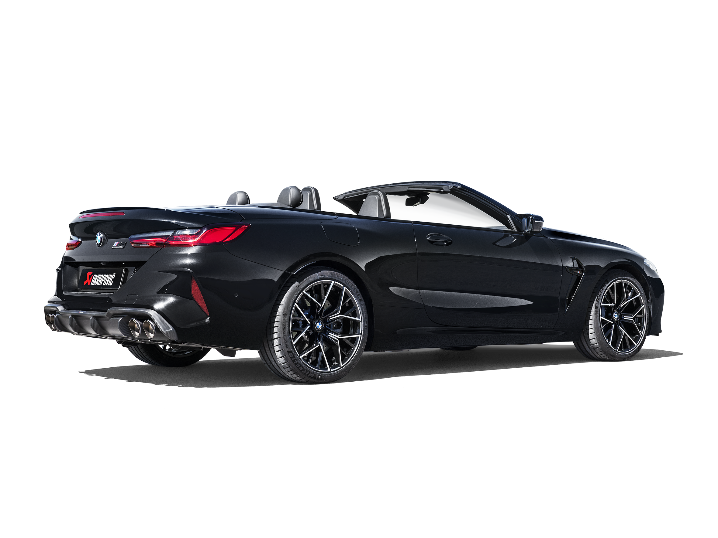 Akrapovic 2021 BMW M8/M8 Competition (F91/F92) Evolution Line Cat Back (Titanium) w/Carbon Tips