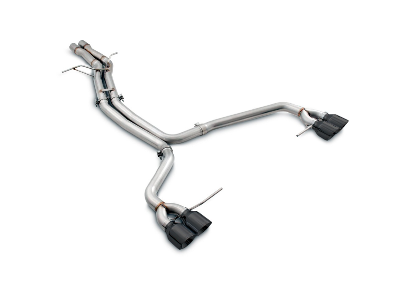 AWE Tuning Porsche Macan Touring Edition Exhaust System - Diamond Black 102mm Tips 3015-43072