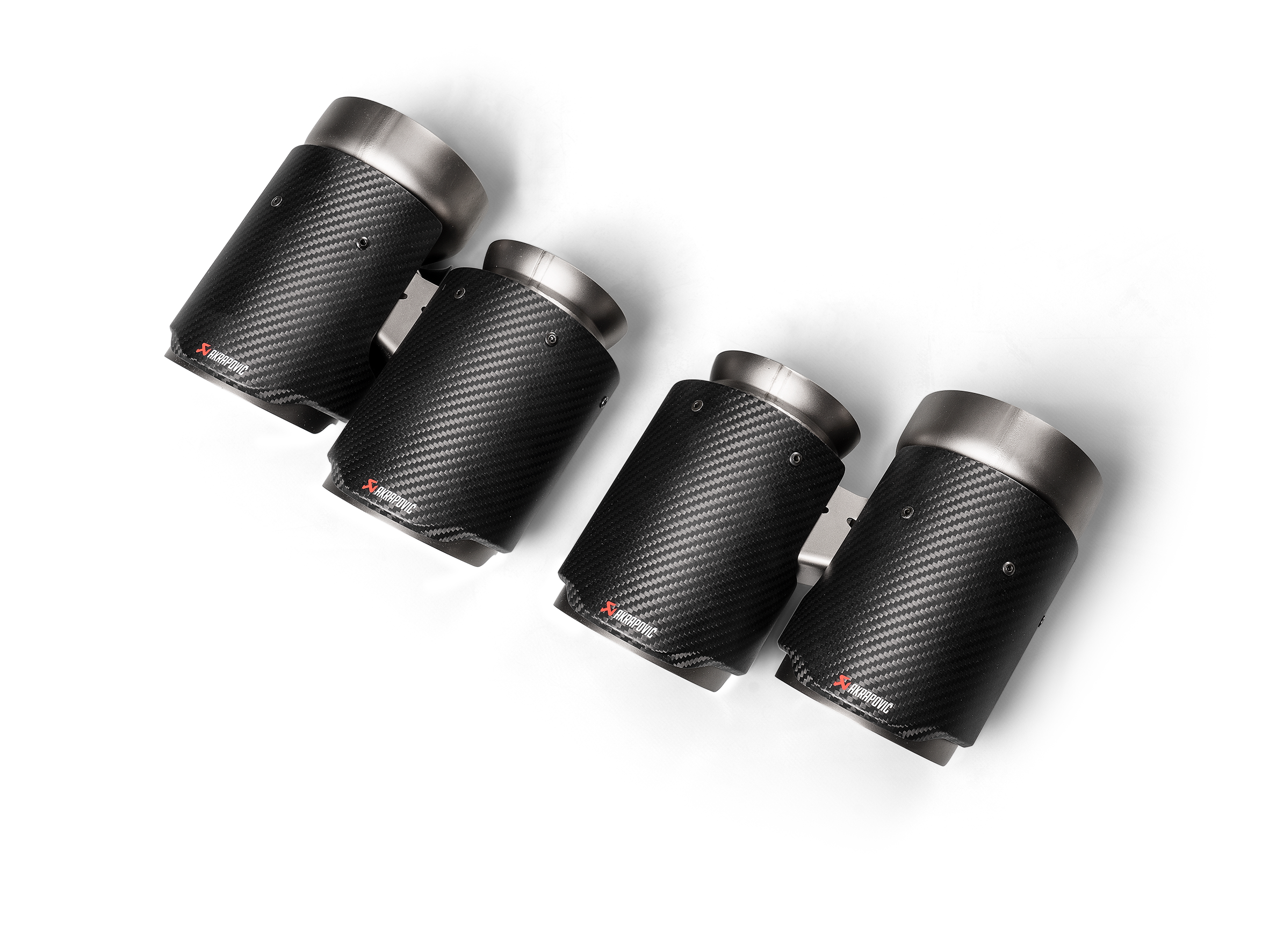Akrapovic 2018+ BMW M2 Competition/M2 CS (F87N) Slip-On Line (Titanium) w/Carbon Fiber Tips
