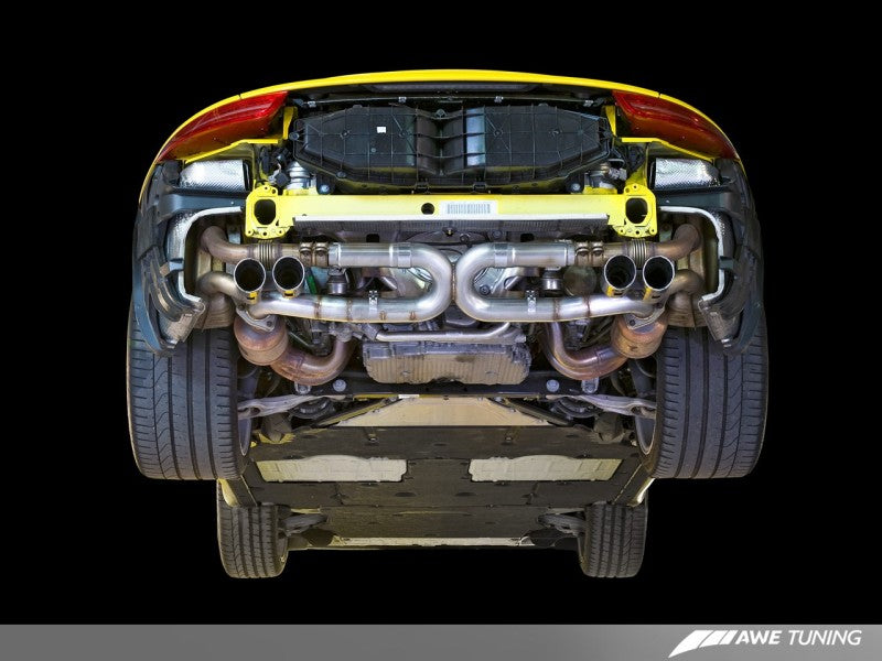 AWE Tuning Porsche 991 SwitchPath Exhaust for PSE Cars (no tips) 3025-41010