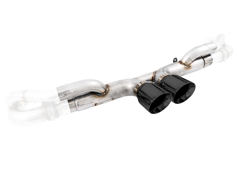 AWE Tuning Porsche 991 GT3 / RS Center Muffler Delete - Diamond Black Tips 3010-33044
