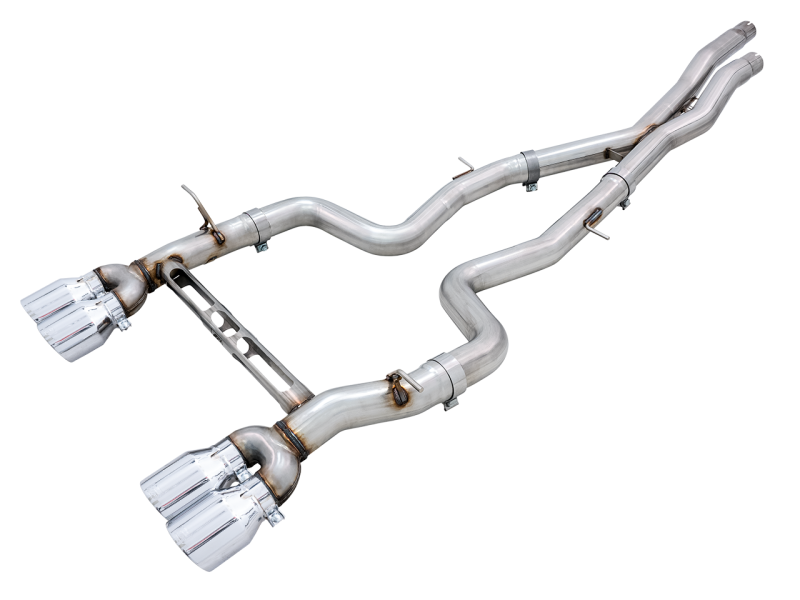 AWE Tuning BMW F8X M3/M4 SwitchPath Catback Exhaust - Diamond Black Tips 3025-43074