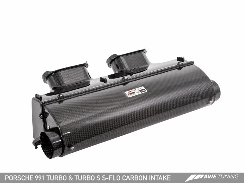 AWE Tuning Porsche 991 (991.2) Turbo and Turbo S S-FLO Carbon Intake 2660-13040