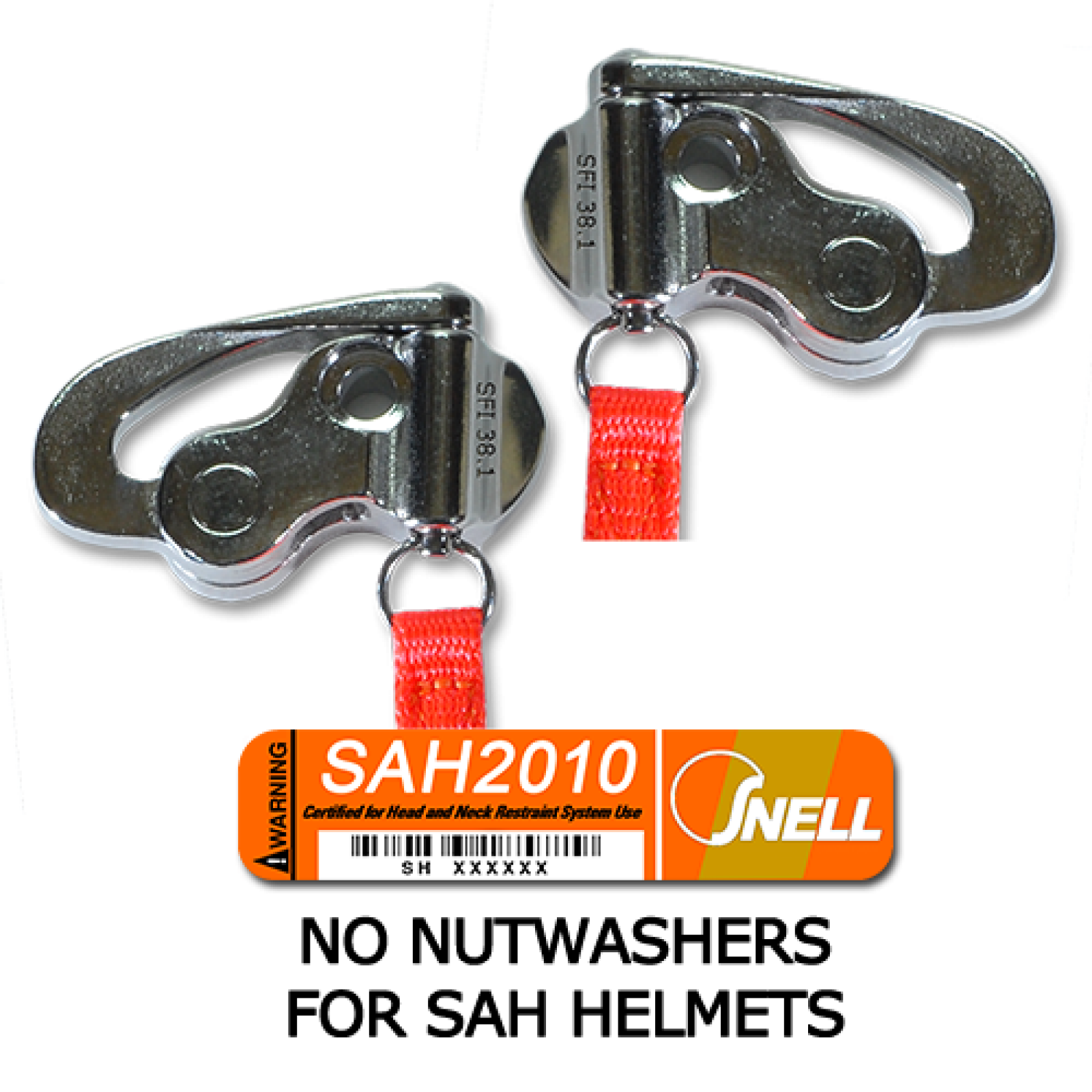 HANS Quick Click Anchor Attachment for SAH Helmets