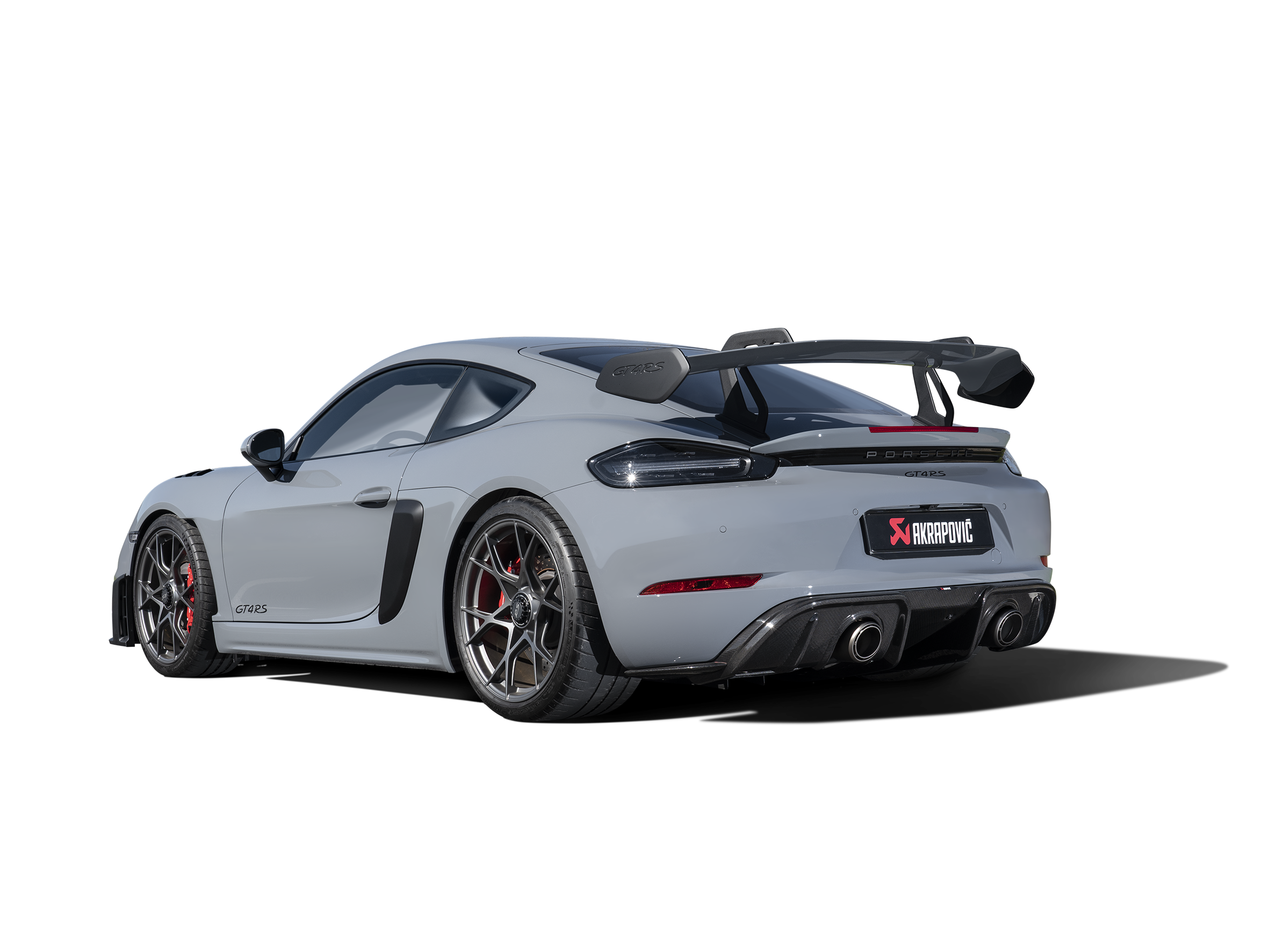 Akrapovic 2022+ Porsche 718 Cayman GT4 RS Rear Carbon Fiber Diffuser - Matte DI-PO/CA/10/M