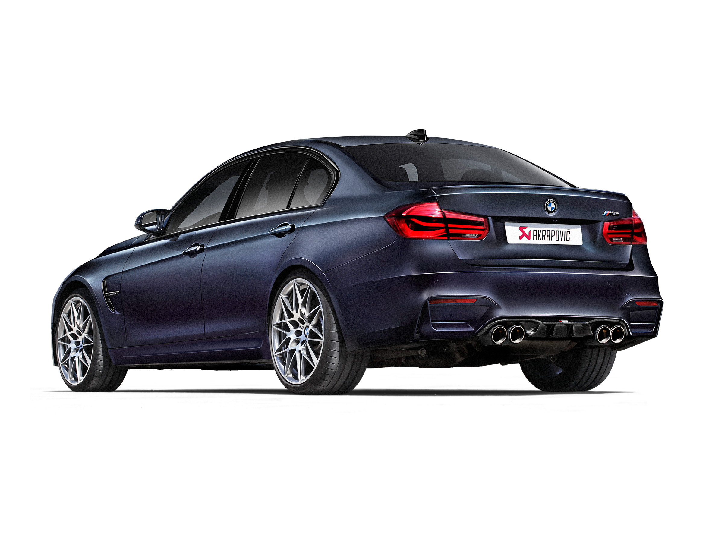 Akrapovic 14-17 BMW M3 (F80) Rear Carbon Fiber Diffuser - High Gloss