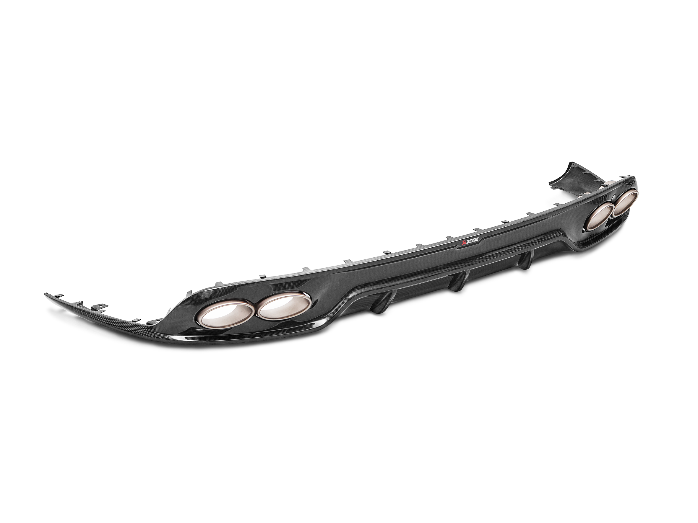 Akrapovic 16-17 Porsche 911 Turbo/Turbo S (991.2) Rear Carbon Fiber Diffuser - High Gloss