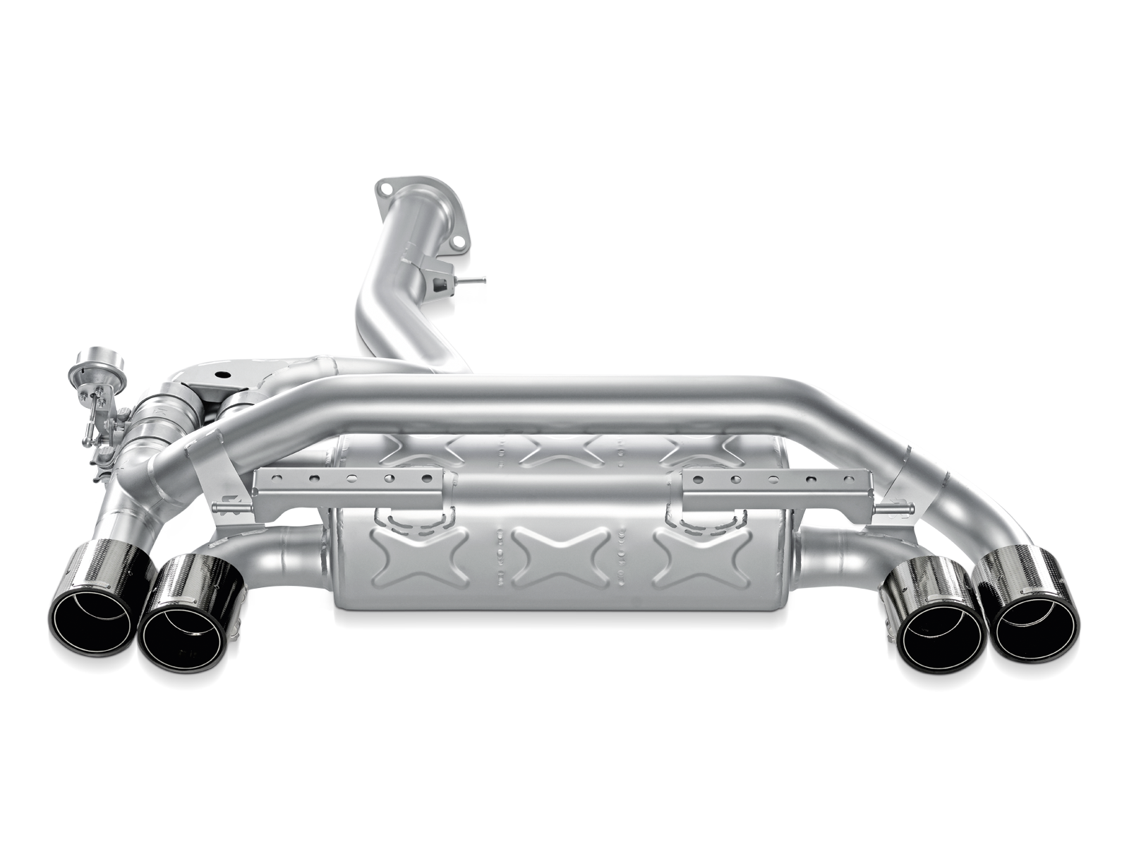 Akrapovic 11-12 BMW 1 Series M Coupe (E82) Slip-On Line (Titanium) w/ Carbon Tips