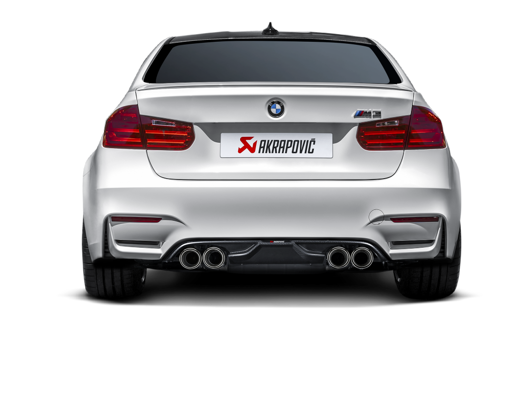 Akrapovic 14-17 BMW M3 (F80) Slip-On Line (Titanium) w/ Titanium Tips