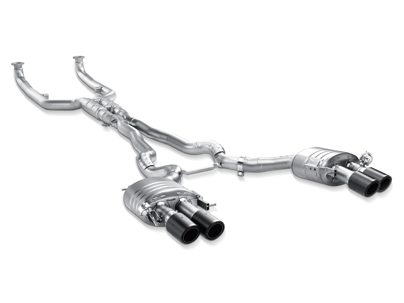 Akrapovic 12-17 BMW M6 (F12 F13) Evolution Line Cat Back (Titanium) w/ Carbon Tips