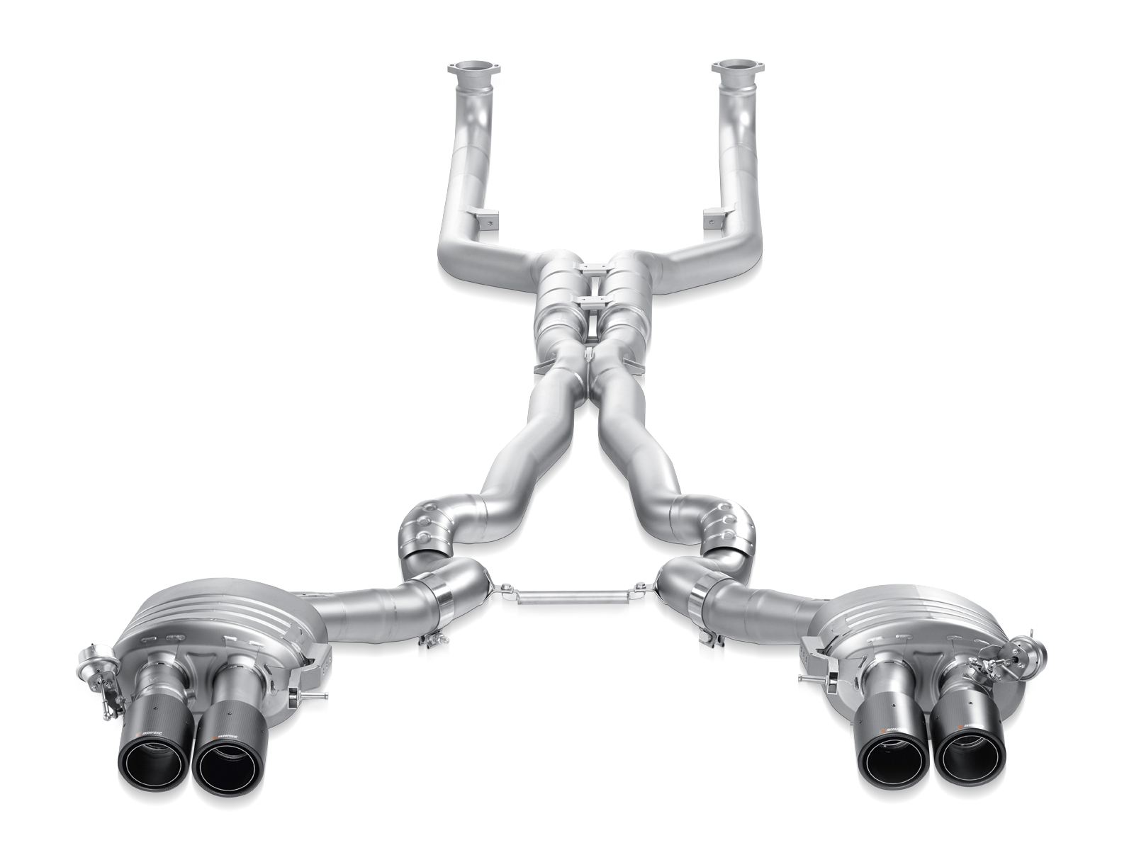 Akrapovic 12-17 BMW M6 (F12 F13) Evolution Line Cat Back (Titanium) w/ Carbon Tips