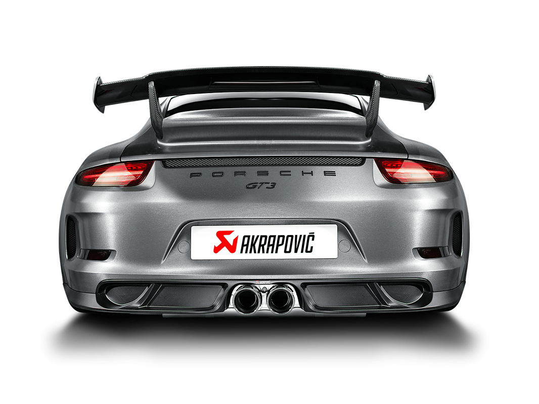 Akrapovic 14-17 Porsche 911 GT3 (991) Slip-On Line (Titanium) (Req. Tips)