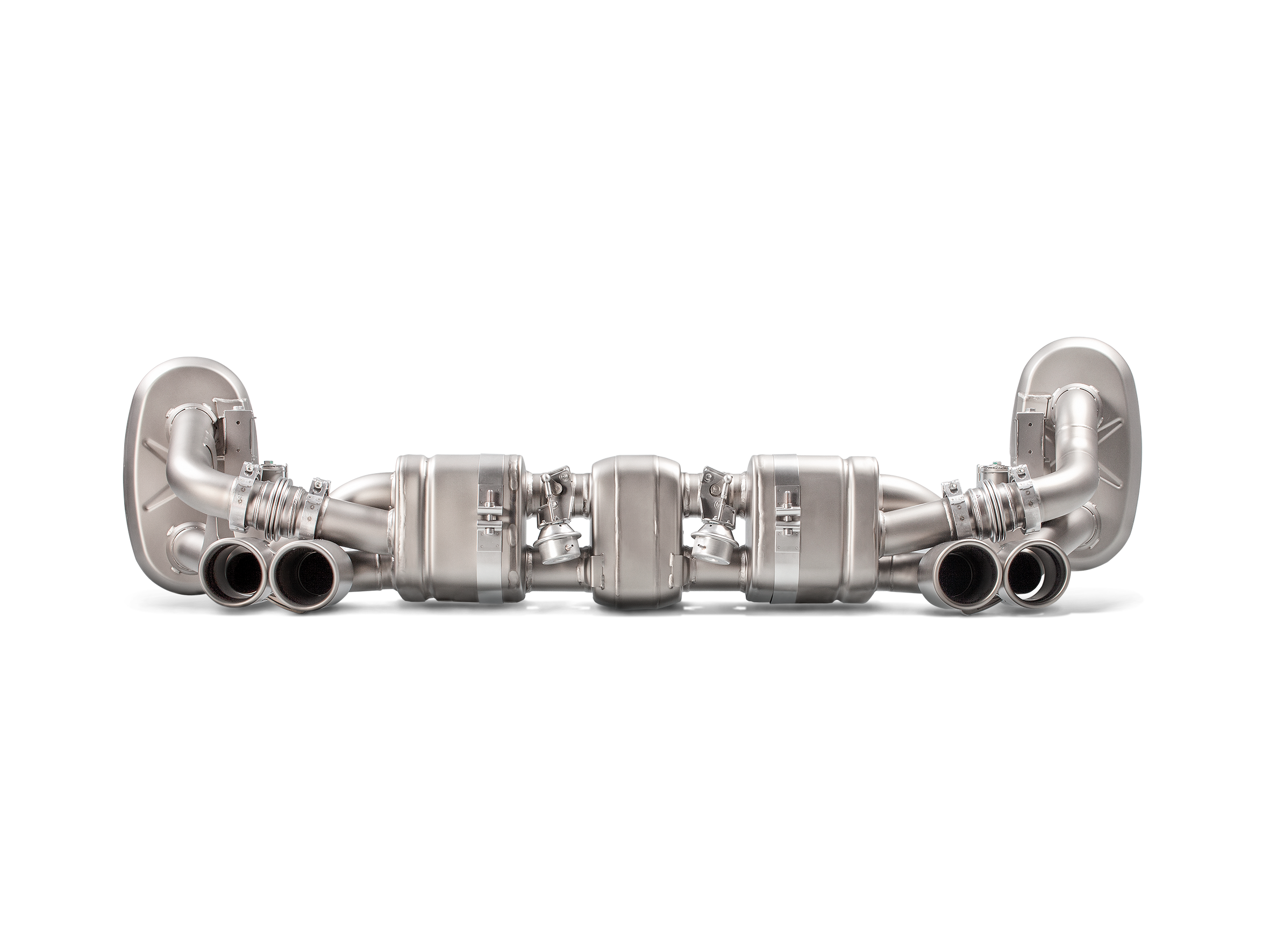 Akrapovic 12-15 Porsche 911 Carrera S/4/4S/GTS (991) Slip-On Line (Titanium) w/ Titanium Tips