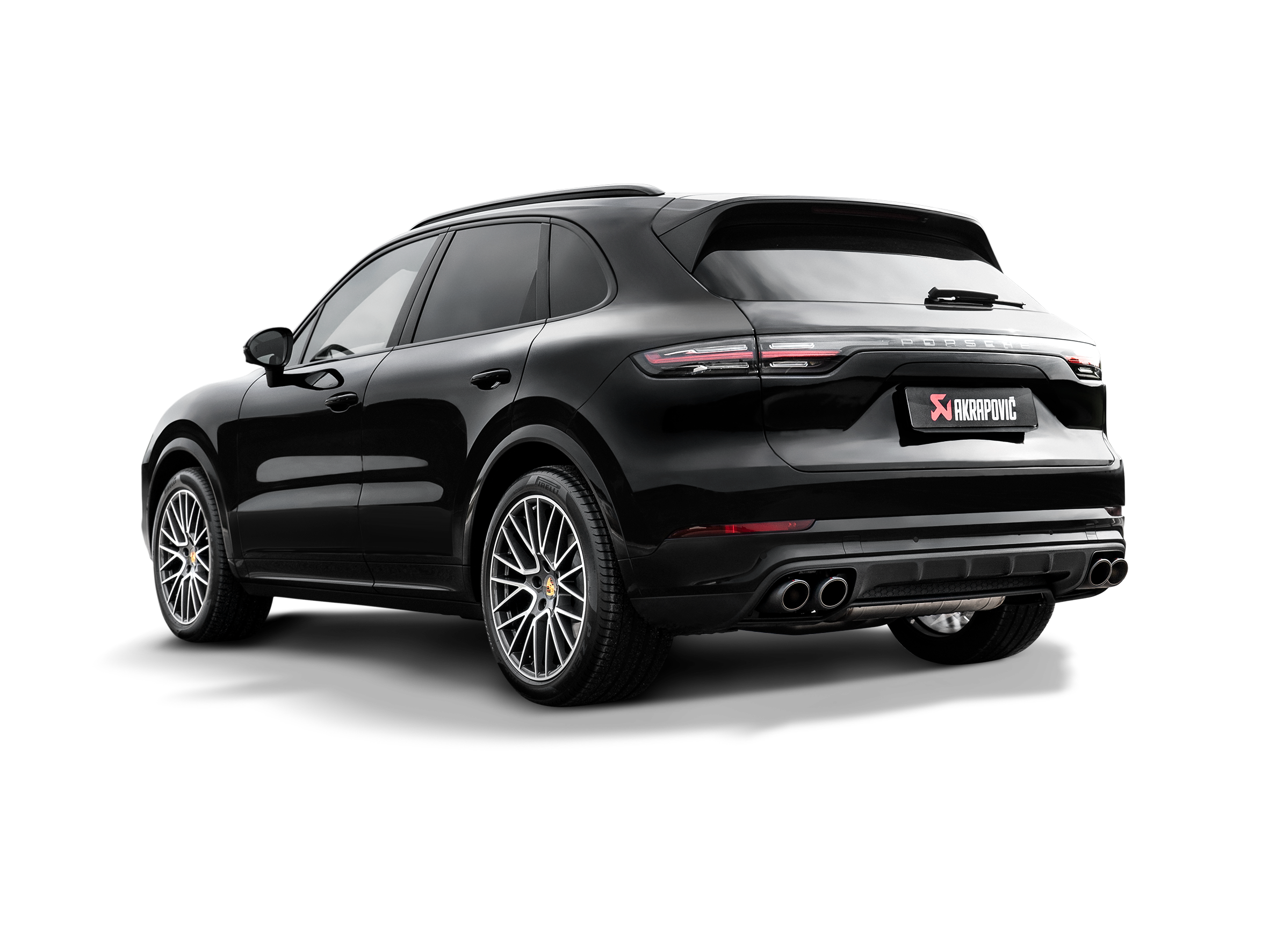 Akrapovic 2019+ Porsche Cayenne S/Coupe (536) Evolution Line Cat Back (Titanium) (Req. Tips)