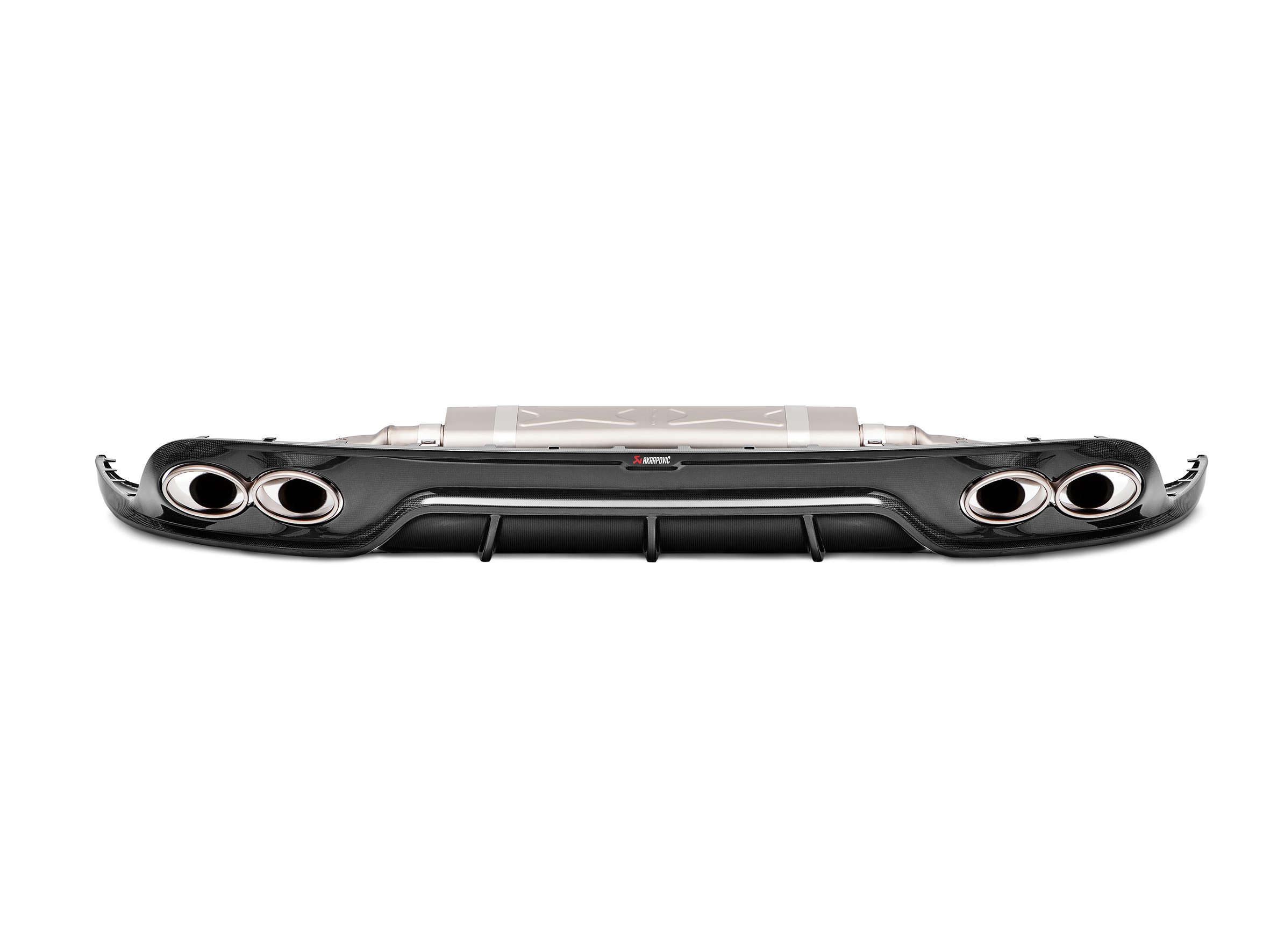 Akrapovic 16-17 Porsche 911 Turbo/Turbo S (991.2) Slip-On Line (Titanium) (Req. Tips/Diffuser)