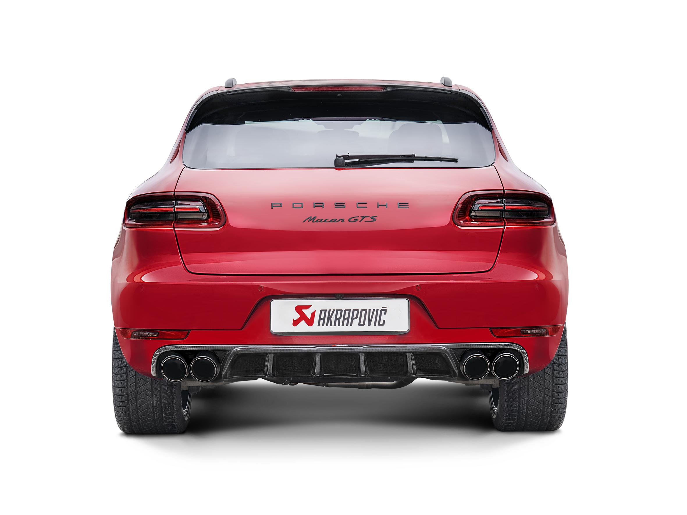 Akrapovic 2014 Porsche Macan Turbo (95B) Evolution Line Cat Back (Titanium) w/ Titanium Tips