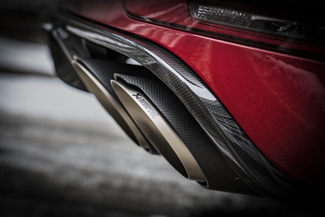 Akrapovic 2014 Porsche Macan Turbo (95B) Evolution Line Cat Back (Titanium) w/ Titanium Tips