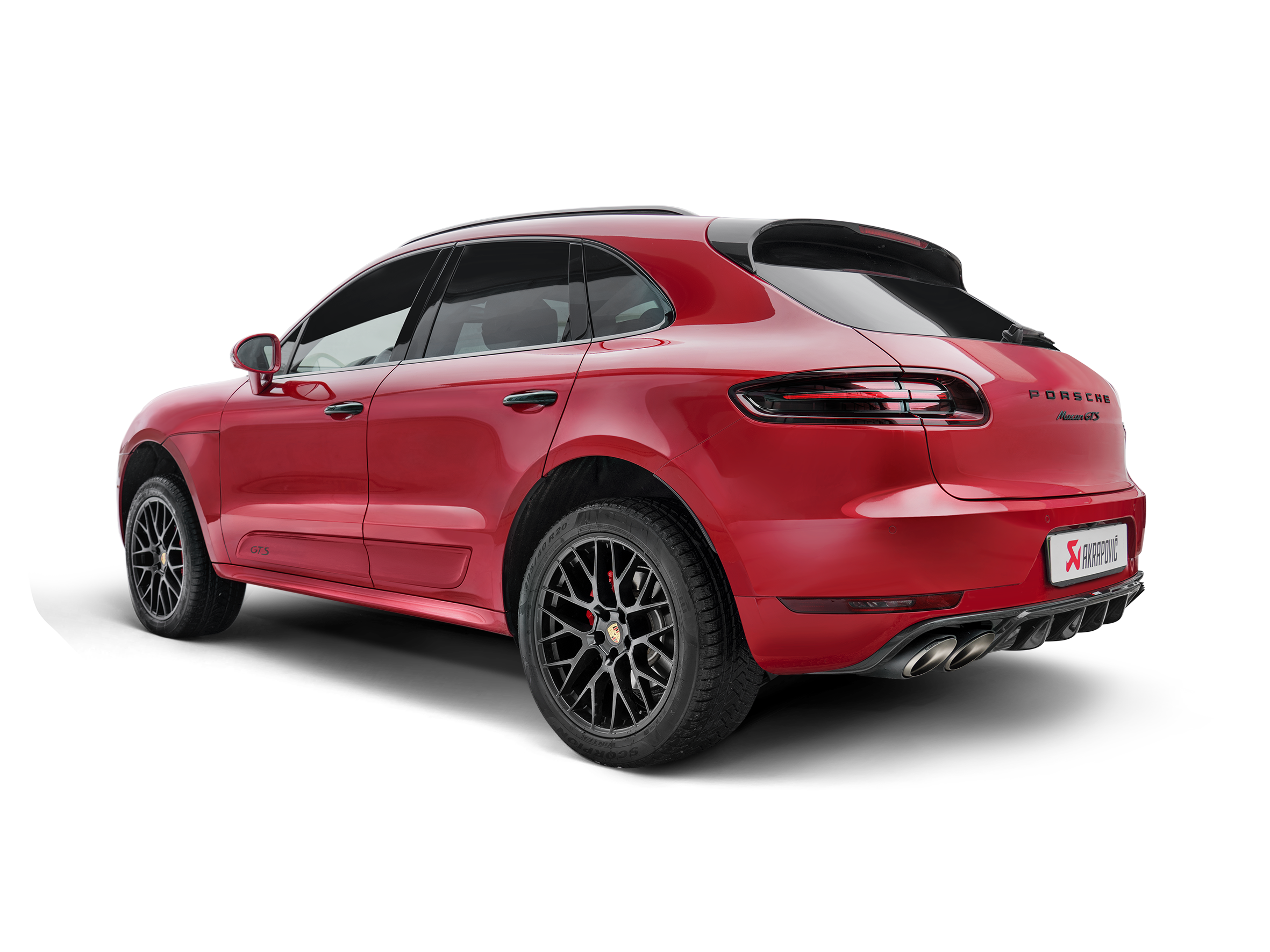 Akrapovic 2014 Porsche Macan Turbo (95B) Evolution Line Cat Back (Titanium) w/ Titanium Tips