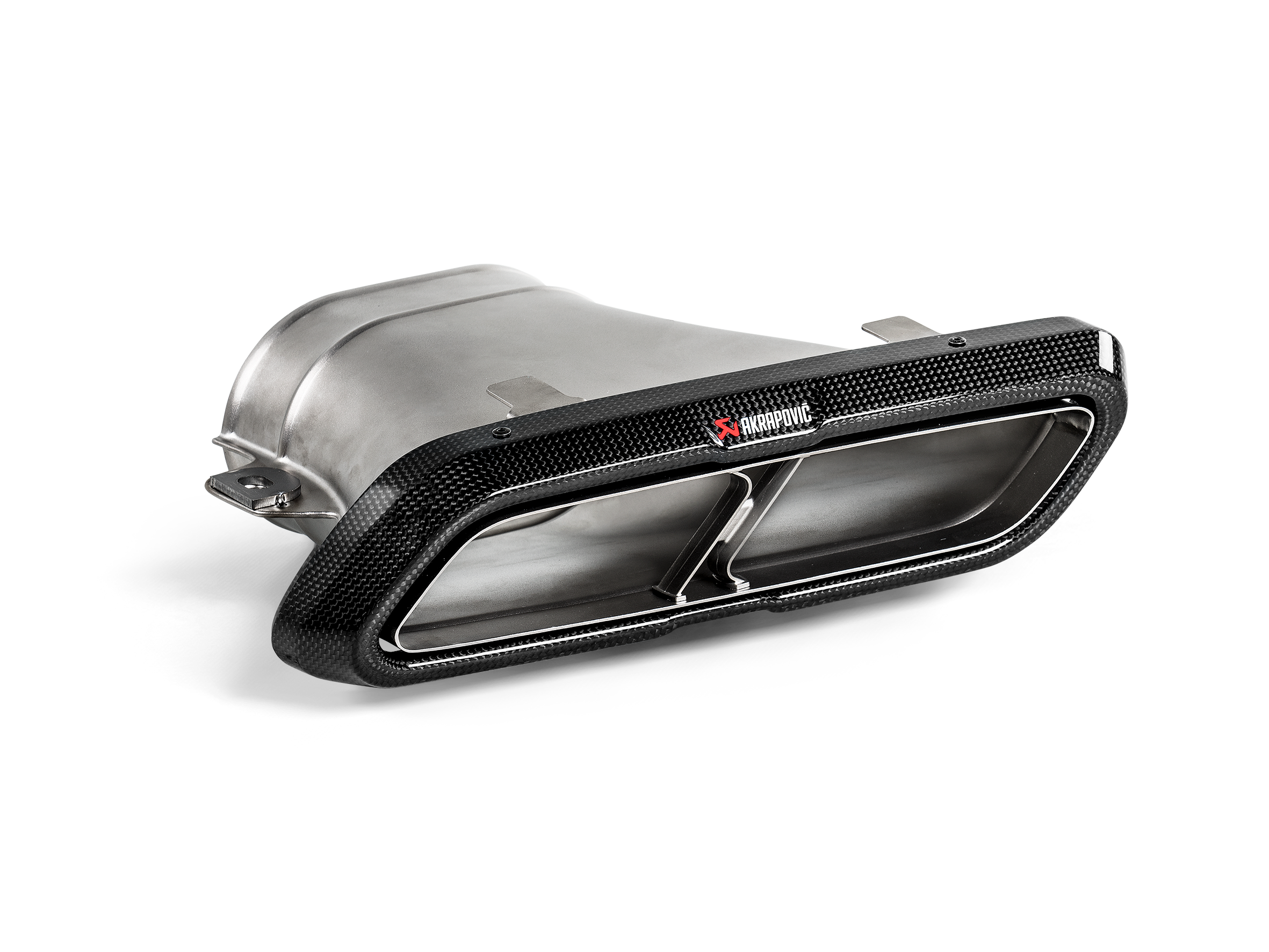 Akrapovic 2018 Mercedes Benz E63 (W213) Evolution Tail Pipe Set (High Gloss Carbon)
