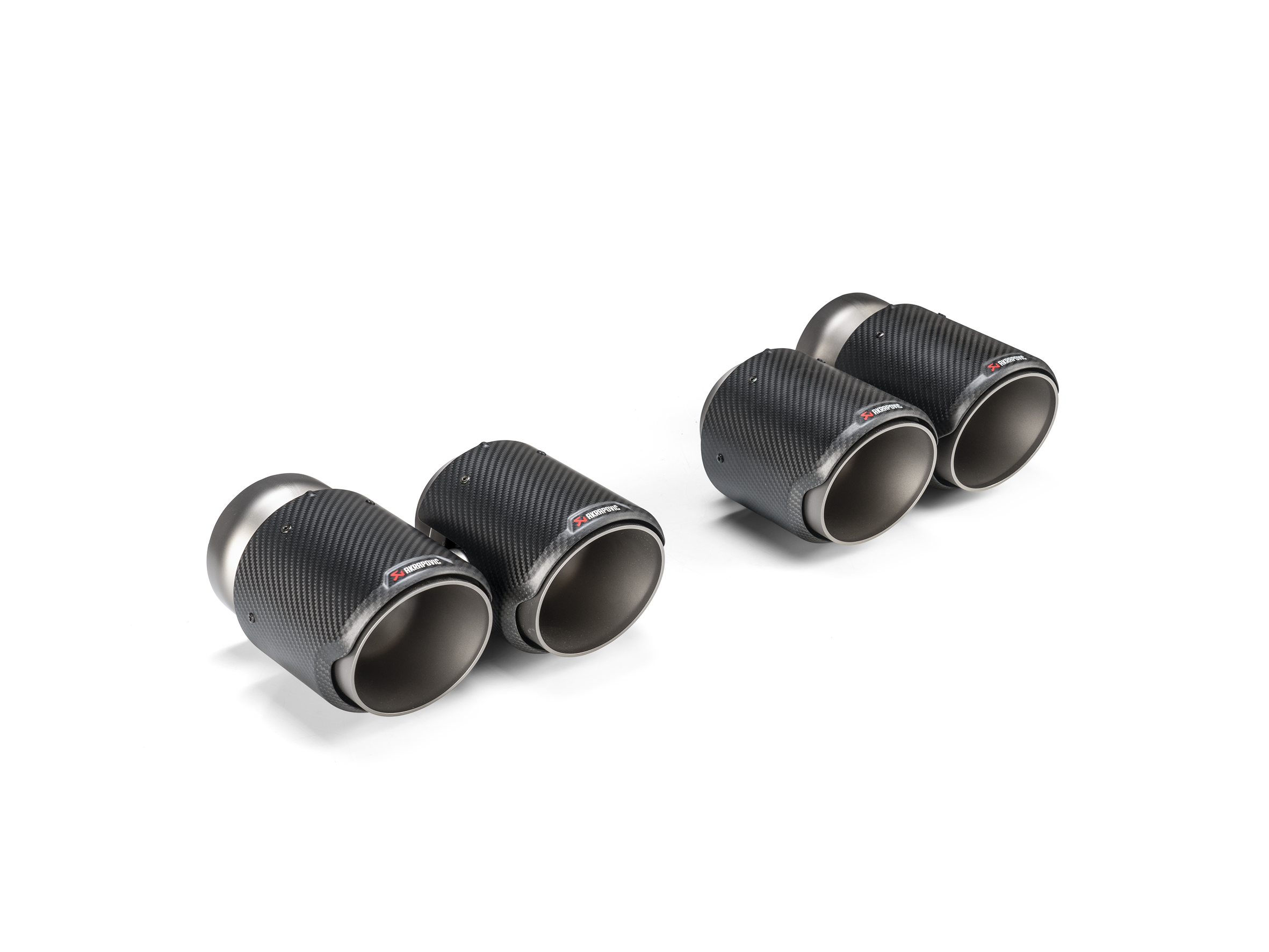 Akrapovic 2021+ BMW M3 (G80)/M4 (G82) Tail Pipe Set (Classic Carbon Design)